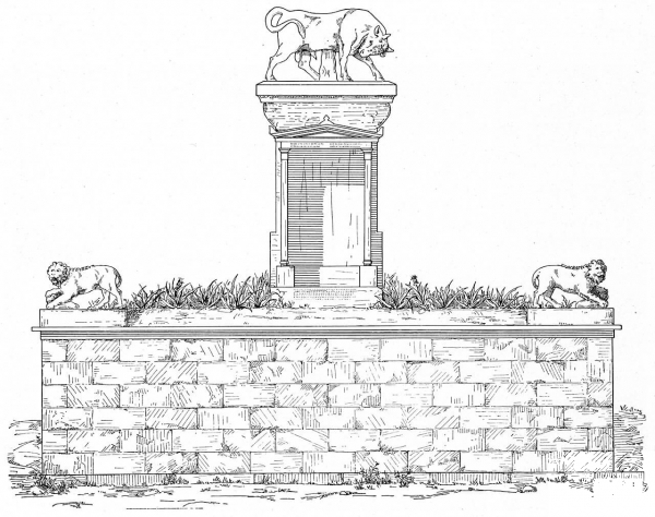 Ancient City Wall in Ceramicus Athenes coloring page image