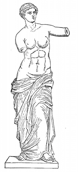 Ancient Venus  coloring page image