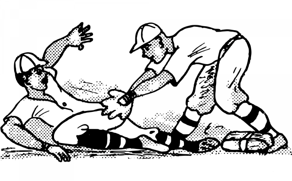 And Youre out coloring page image