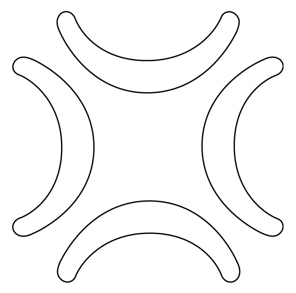 Anger Symbol Emoji coloring page image