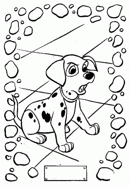 Angry Freckles coloring page image
