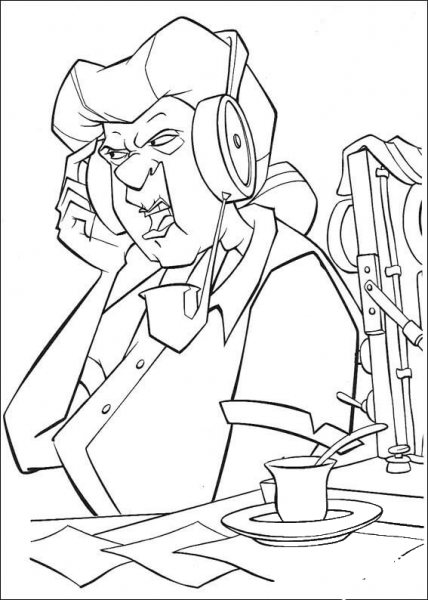 Answering The Call  coloring page image