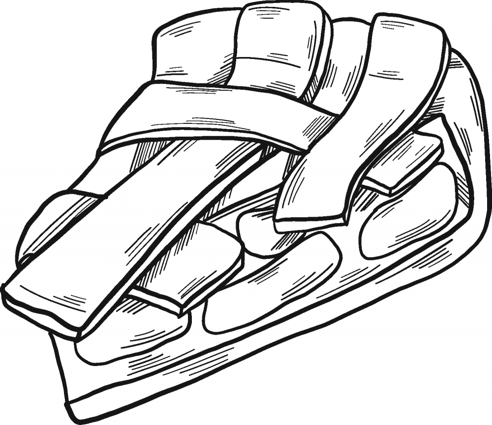 Apple Pie Slice coloring page - ColouringPages