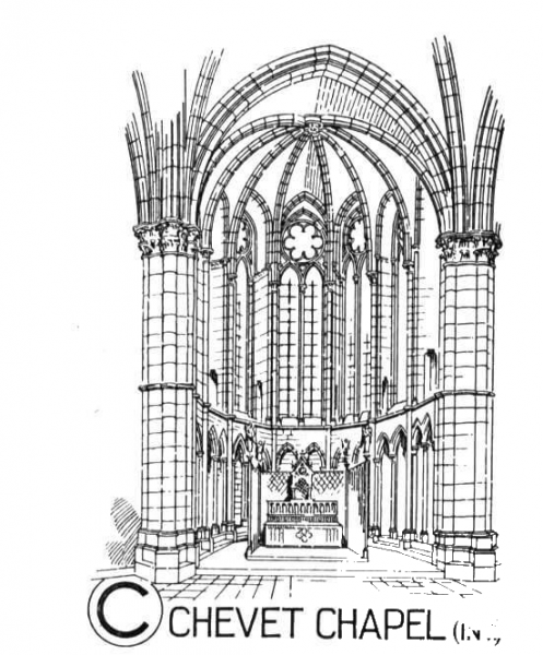 Apse chapel coloring page image
