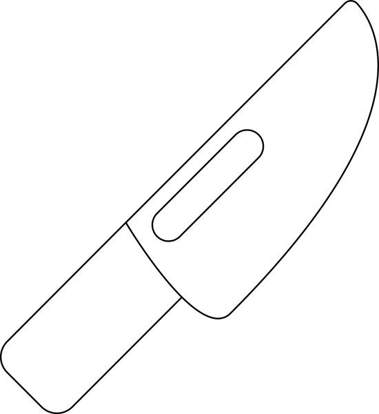 Hocho Emoji coloring page image