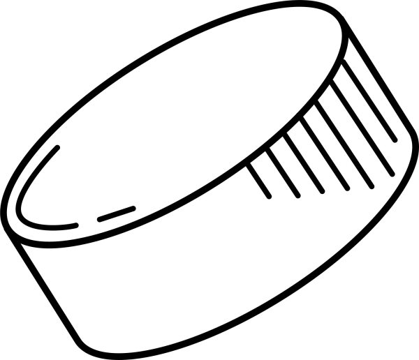 Hockey Puck coloring page image