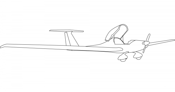 Hoffman Diamond Hk36 Super Dimona coloring page image