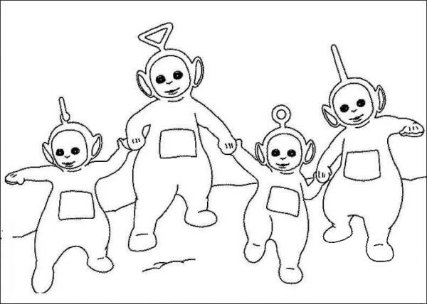 Holding Together  coloring page image