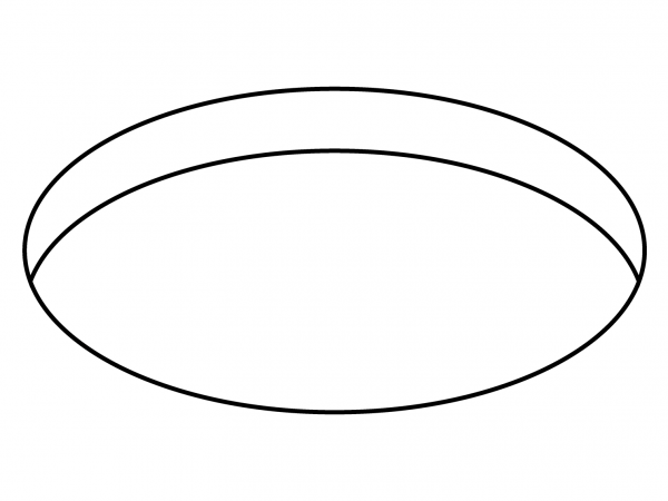 Hole Emoji coloring page image