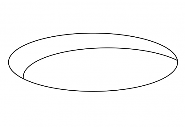 Hole Emoji coloring page image