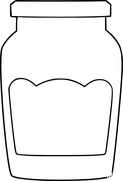 Honey Cup coloring page image