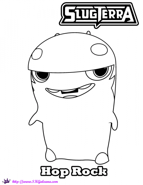 Hop Rock coloring page image