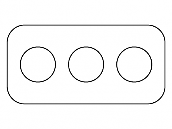 Horizontal Traffic Light Emoji coloring page image