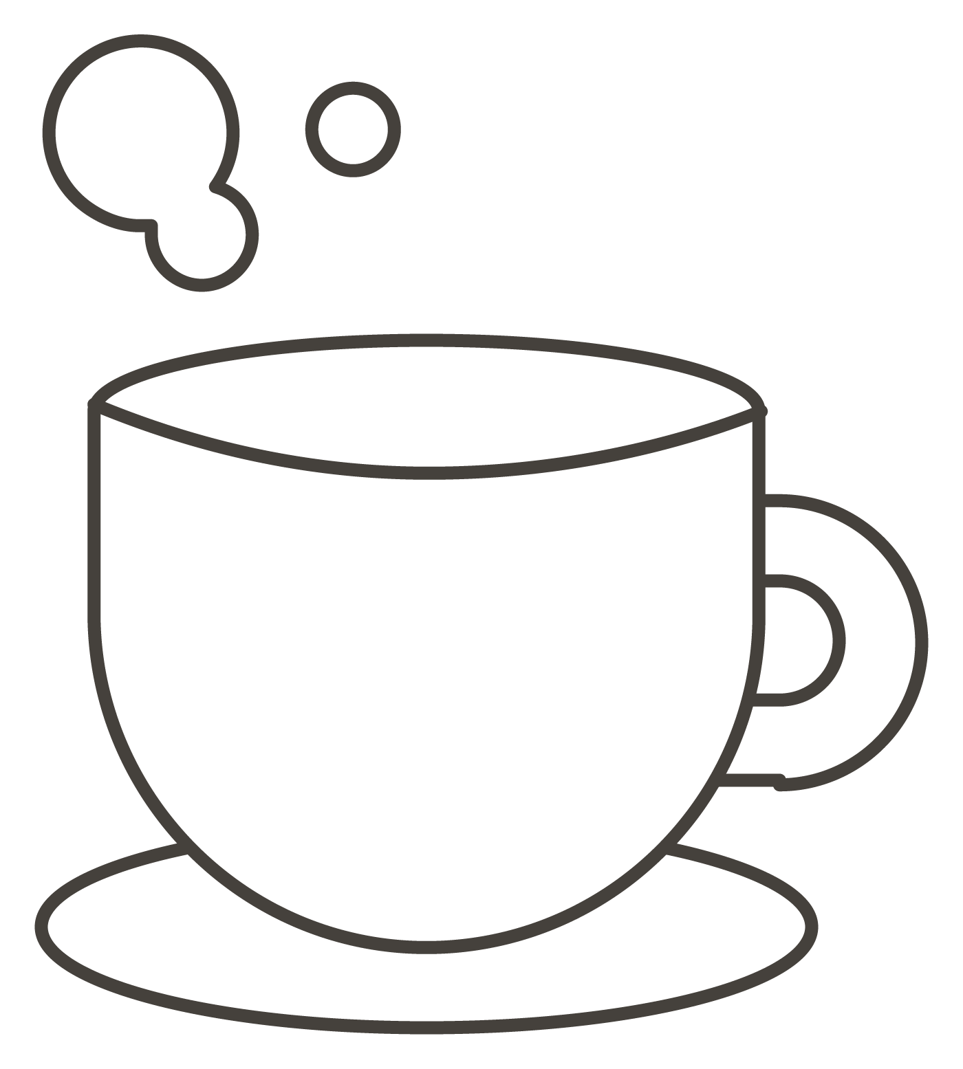 Hot Beverage coloring page - ColouringPages