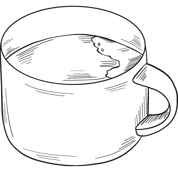 Hot Chocolate coloring page image