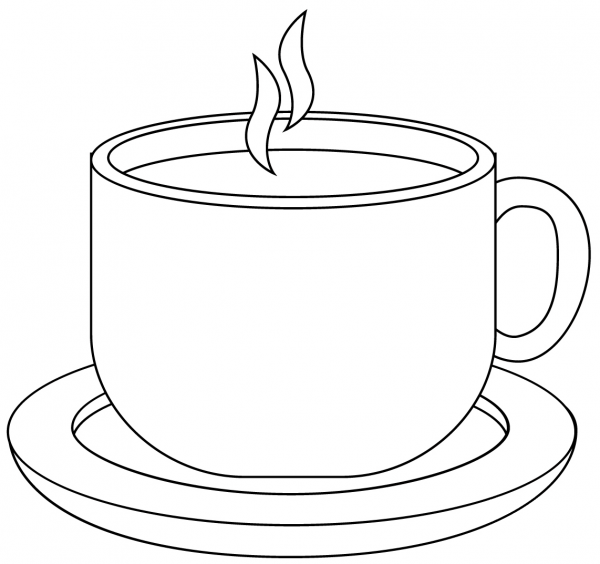 Hot Chocolate coloring page image