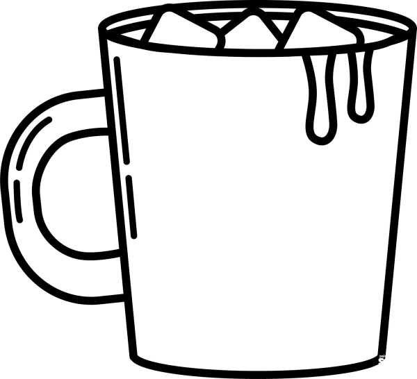 Hot Chocolate coloring page image