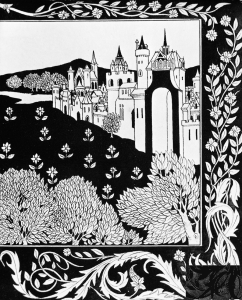 How Queen Guenever Rode on Maying II coloring page image