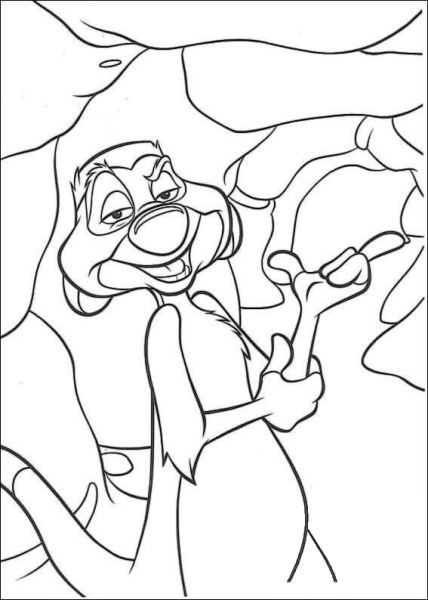 I Have An Idea  coloring page image