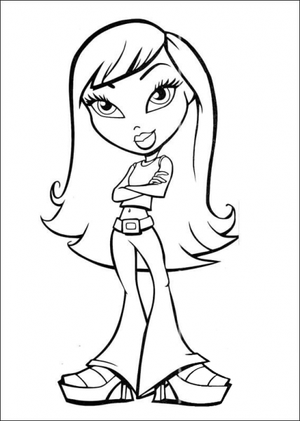 I Look So Cute  coloring page image