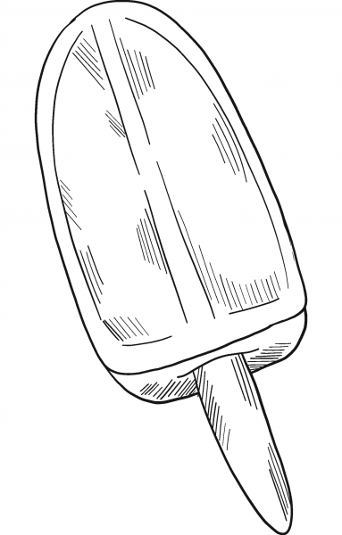Ice Cream  coloring page image