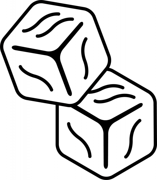 Ice Cube coloring page image