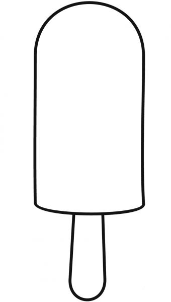 Ice Pop coloring page image