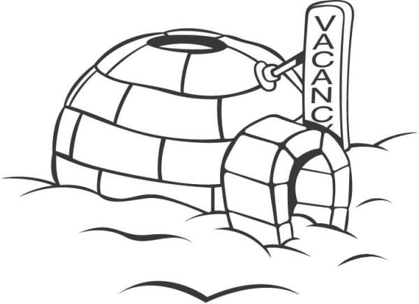 Icehouse  coloring page image