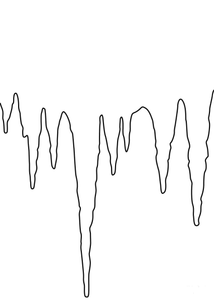 Icicles  coloring page image