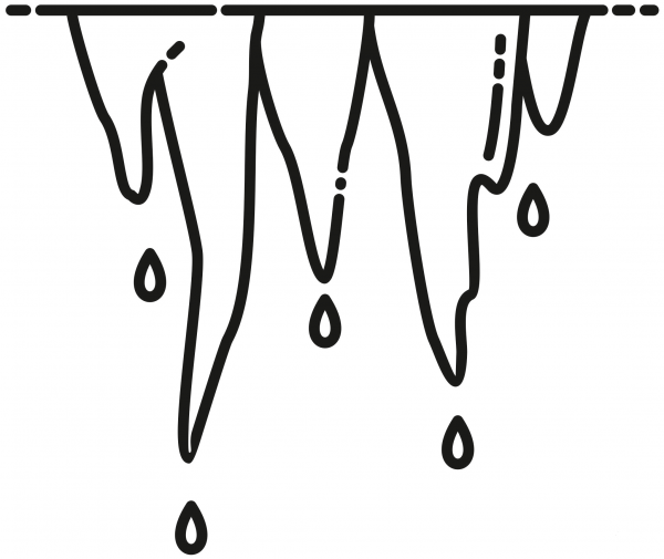 Icicles coloring page image