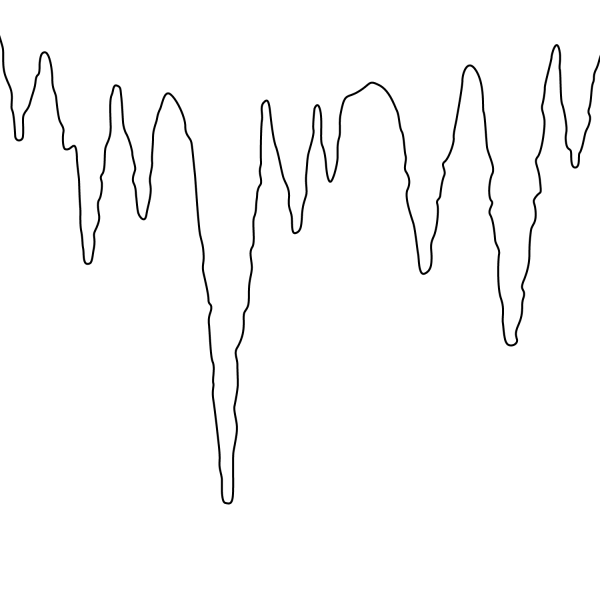 Icicles coloring page image