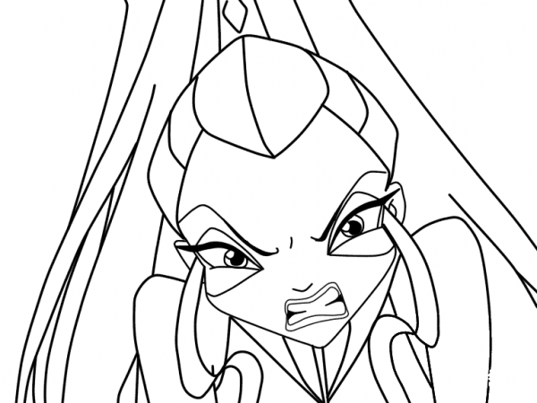 Icy Fury coloring page image