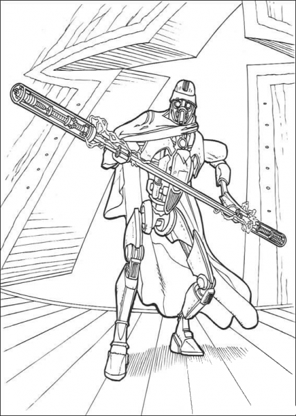 IG-100 MagnaGuard coloring page image