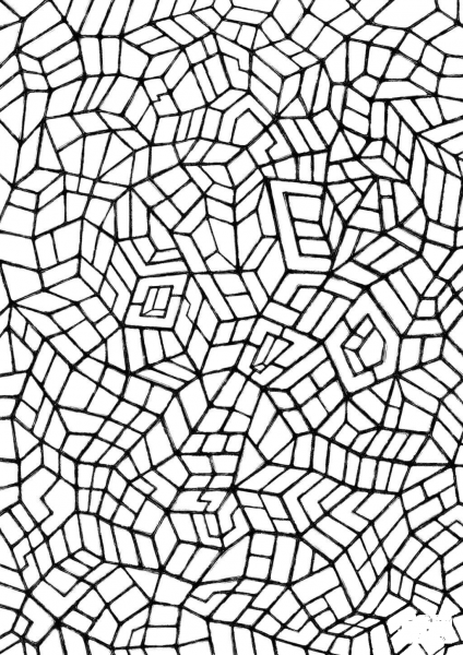 Imprisonment of Thoughts coloring page image