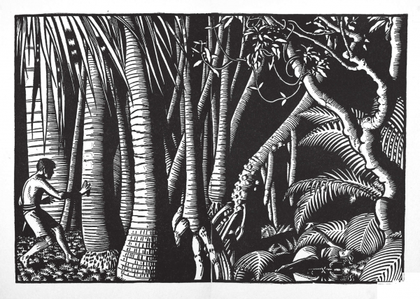 In the Jungle at Night 2 coloring page image