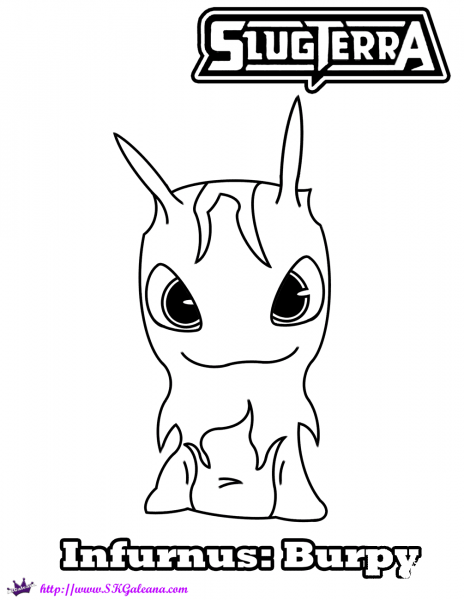 Infurnus Burpy coloring page image