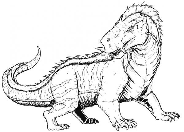 Inostratsus coloring page image