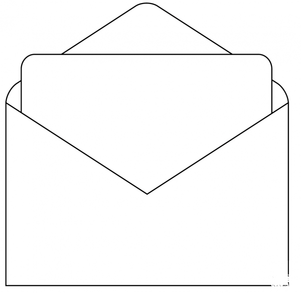 Invitation coloring page image