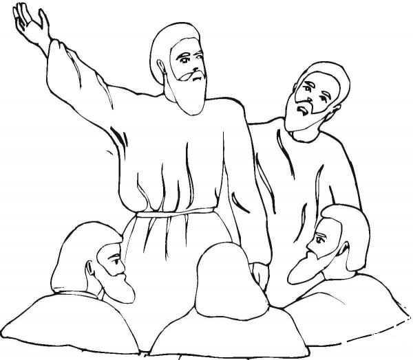 Israelites  coloring page image