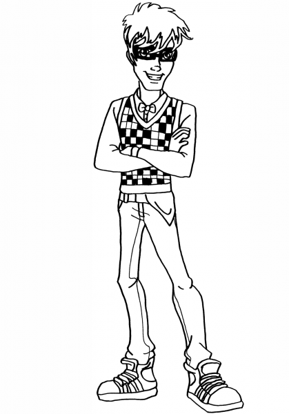 Jackson Jekyll coloring page image