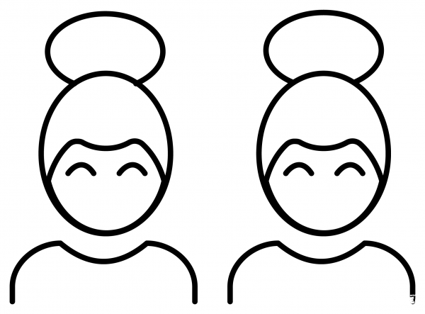 Japanese Dolls Emoji coloring page image
