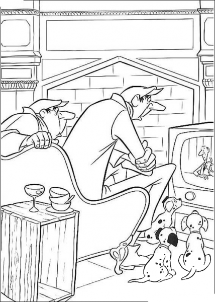 Jasper and Horace Badun coloring page image
