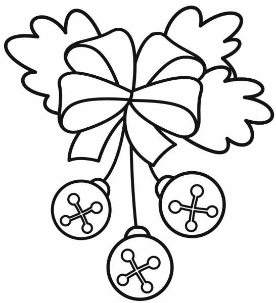 Jingle Bells coloring page image