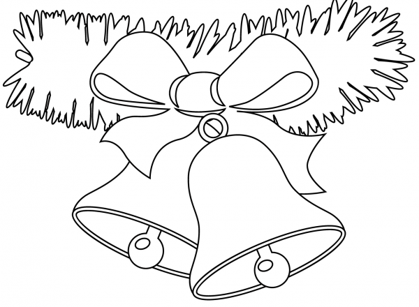 Jingle Bells coloring page image