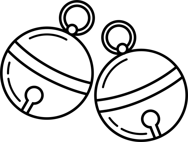 Jingle Bells coloring page image