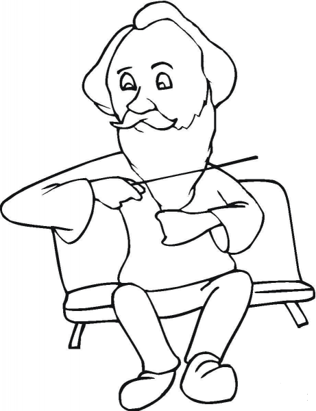 Johannes Brahms  coloring page image