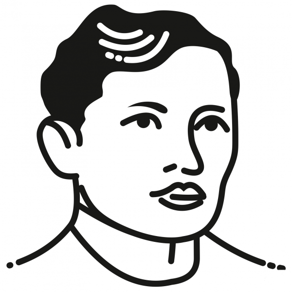 Jose Rizal coloring page image