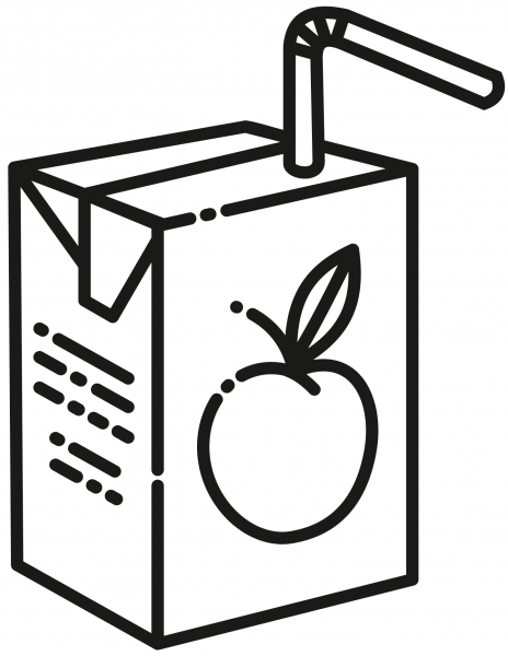 Juice Box coloring page image