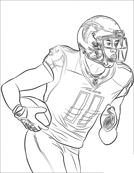Julio Jones coloring page image