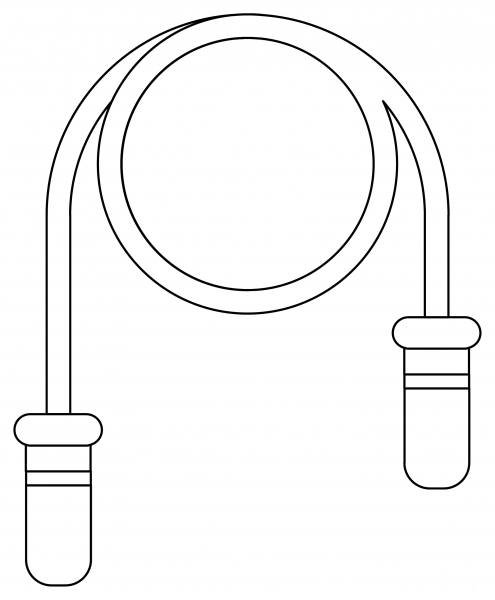 Jump Rope coloring page - ColouringPages
